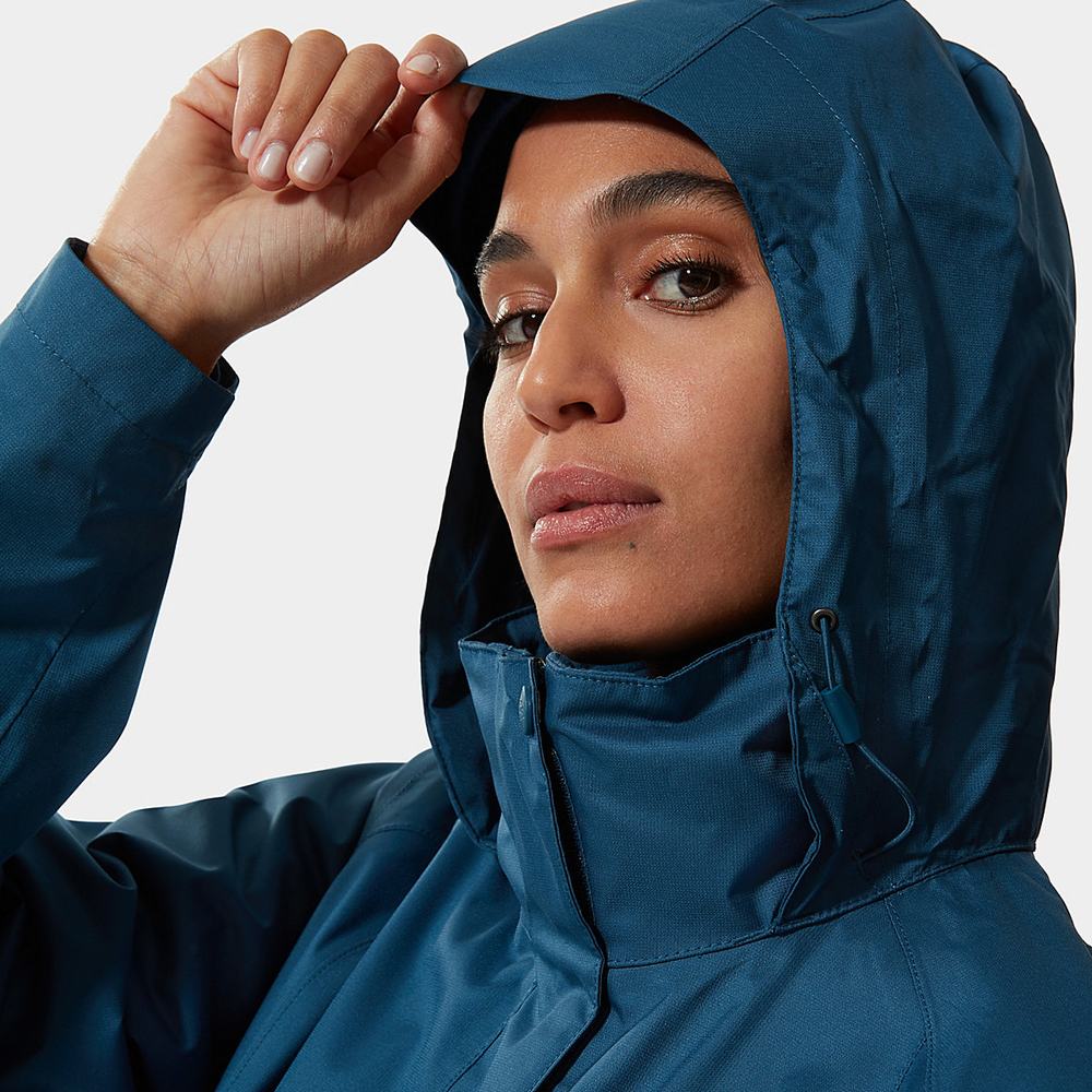 Nepremokavé Bundy The North Face Evolve II Triclimate® Damske Modre | EGD-476189