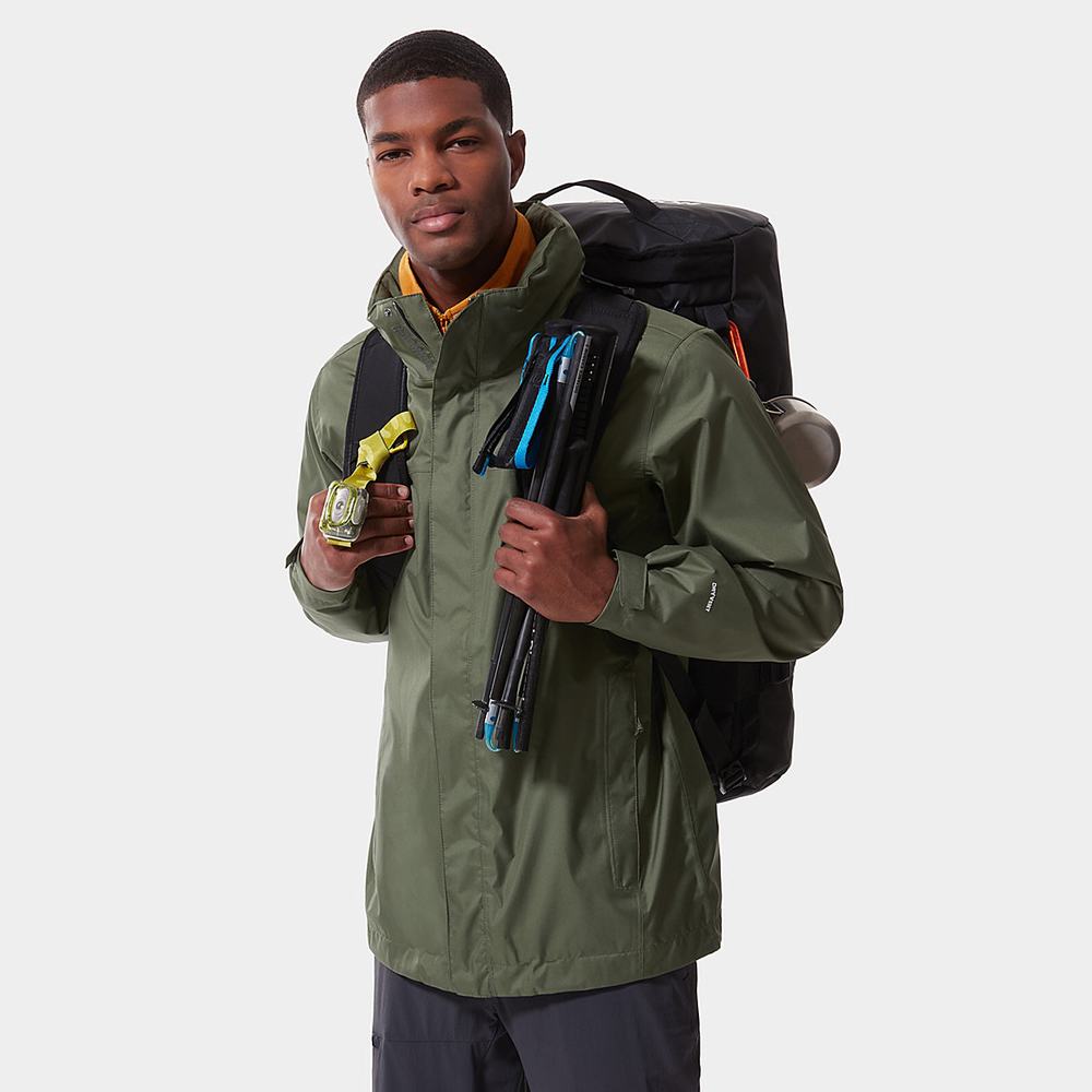 Nepremokavé Bundy The North Face Evolve II Triclimate® Panske Olivovo Zelená Zelene | KZB-254019