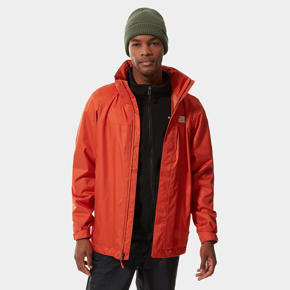 Nepremokavé Bundy The North Face Evolve II Triclimate® Panske Oranžové | LBZ-097645