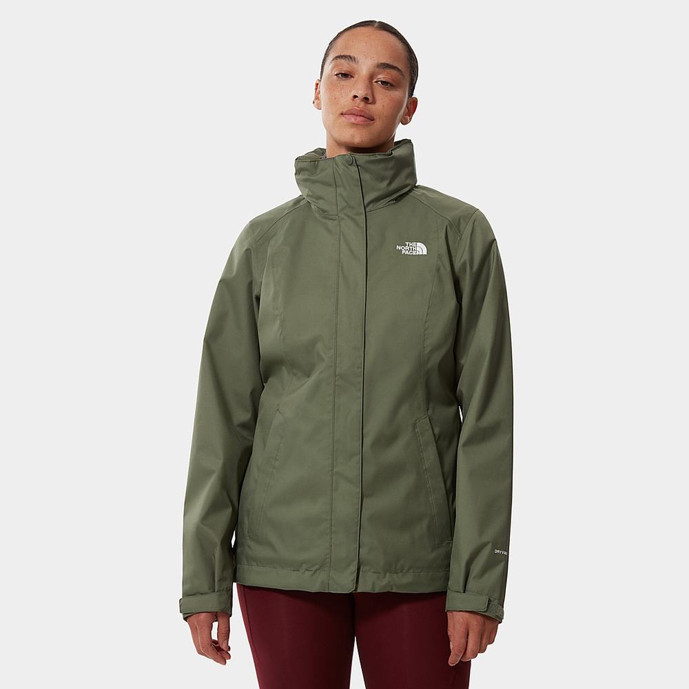 Nepremokavé Bundy The North Face Evolve II Triclimate® Damske Olivovo Zelená Zelene | UFW-320789