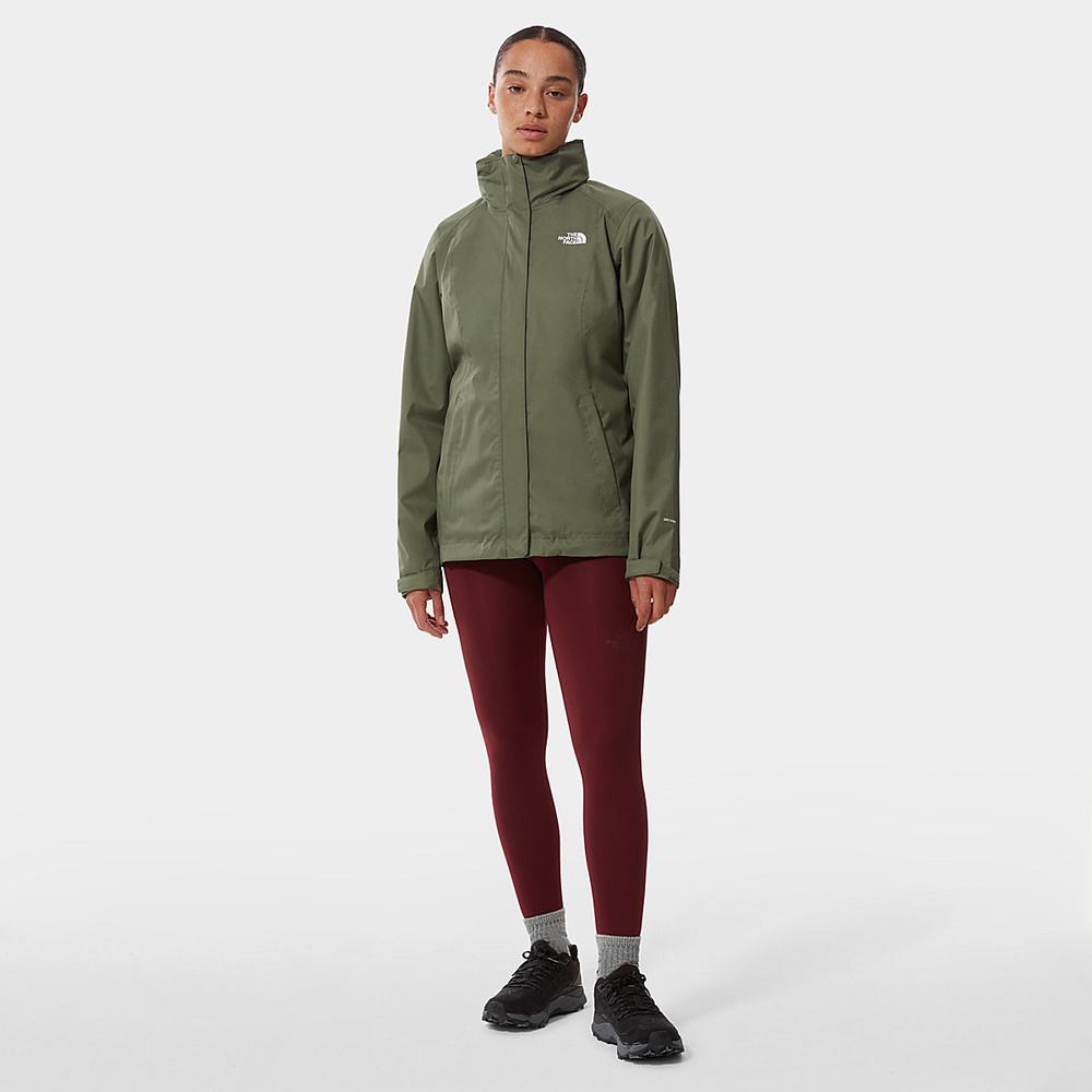 Nepremokavé Bundy The North Face Evolve II Triclimate® Damske Olivovo Zelená Zelene | UFW-320789