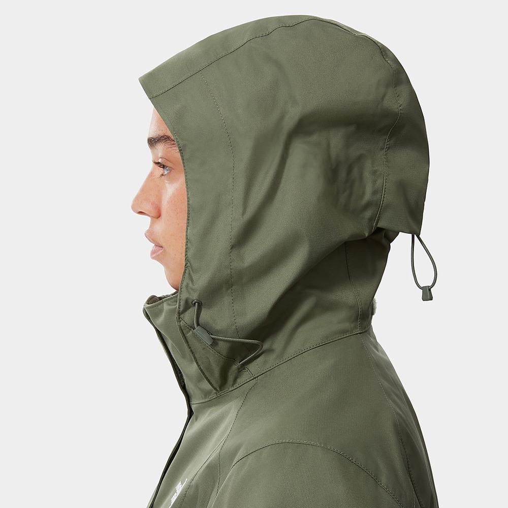 Nepremokavé Bundy The North Face Evolve II Triclimate® Damske Olivovo Zelená Zelene | UFW-320789