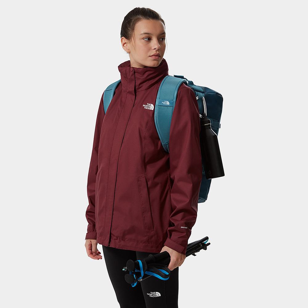 Nepremokavé Bundy The North Face Evolve II Triclimate® Damske Červené | VOR-524368