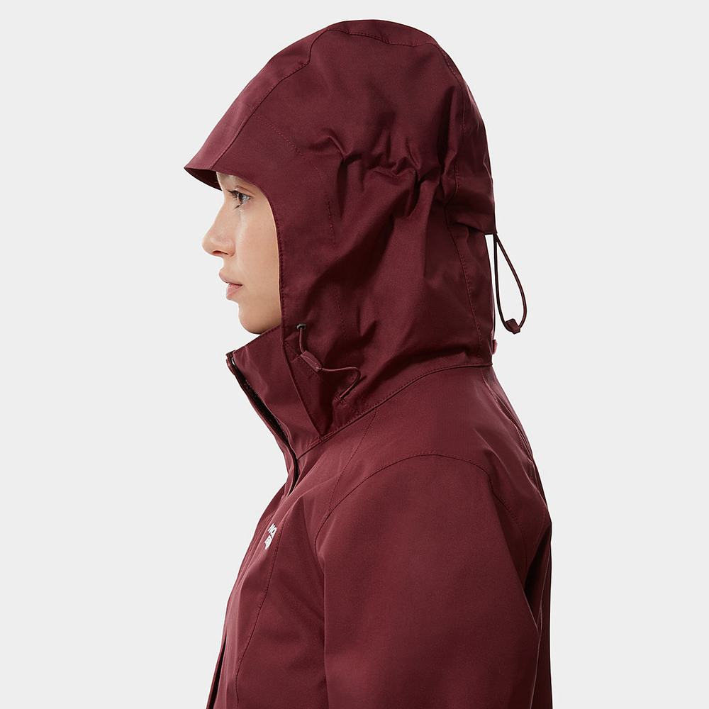 Nepremokavé Bundy The North Face Evolve II Triclimate® Damske Červené | VOR-524368