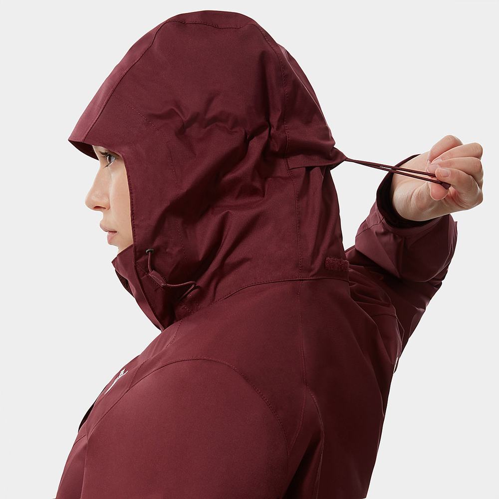 Nepremokavé Bundy The North Face Evolve II Triclimate® Damske Červené | VOR-524368