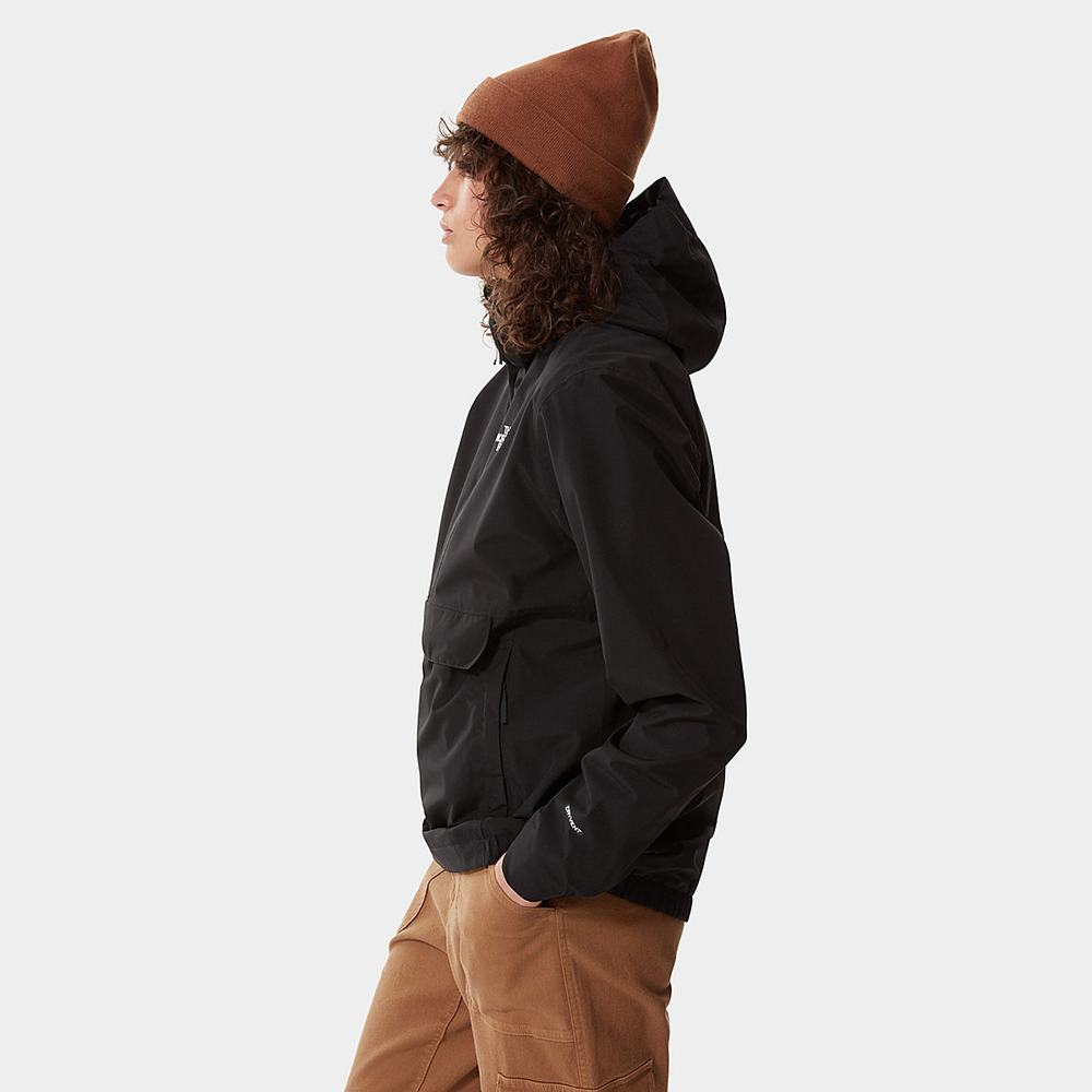 Nepremokavé Bundy The North Face Fanorak Damske Čierne | YSR-430721