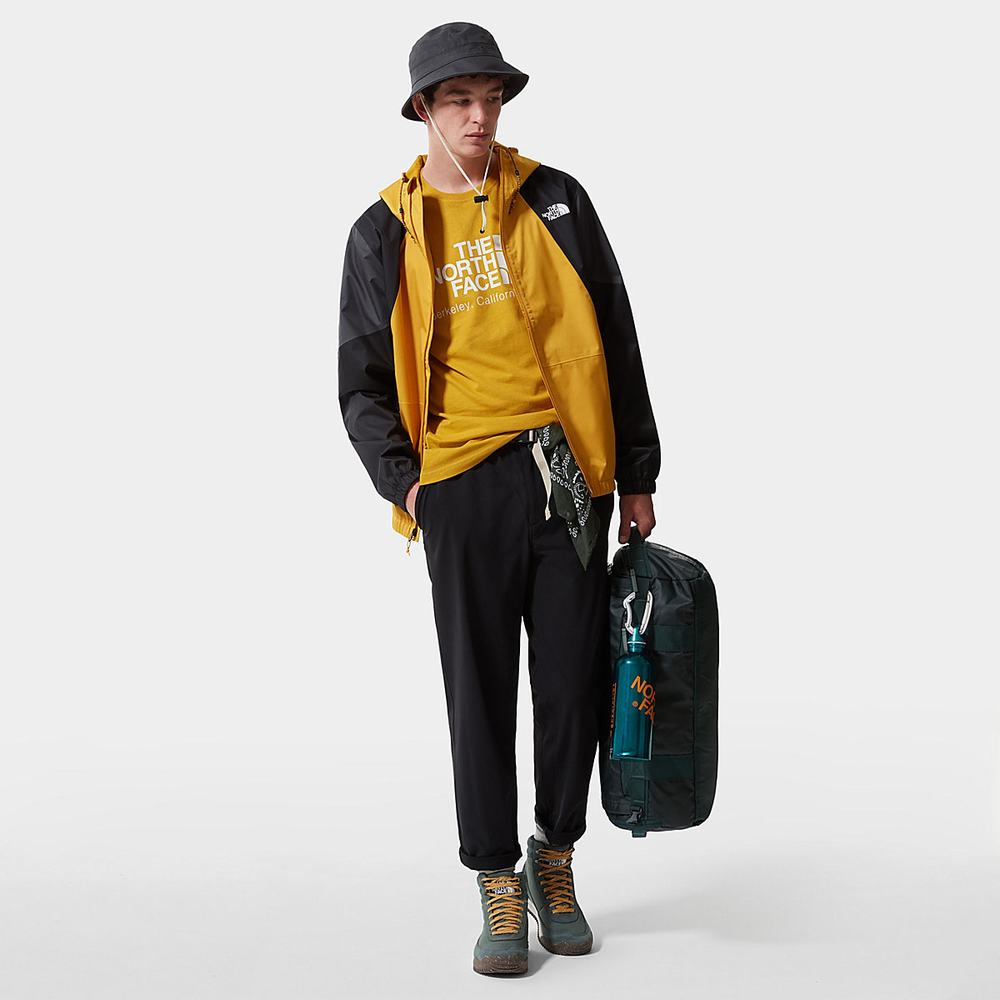 Nepremokavé Bundy The North Face Farside Panske Žlté | DZR-025398