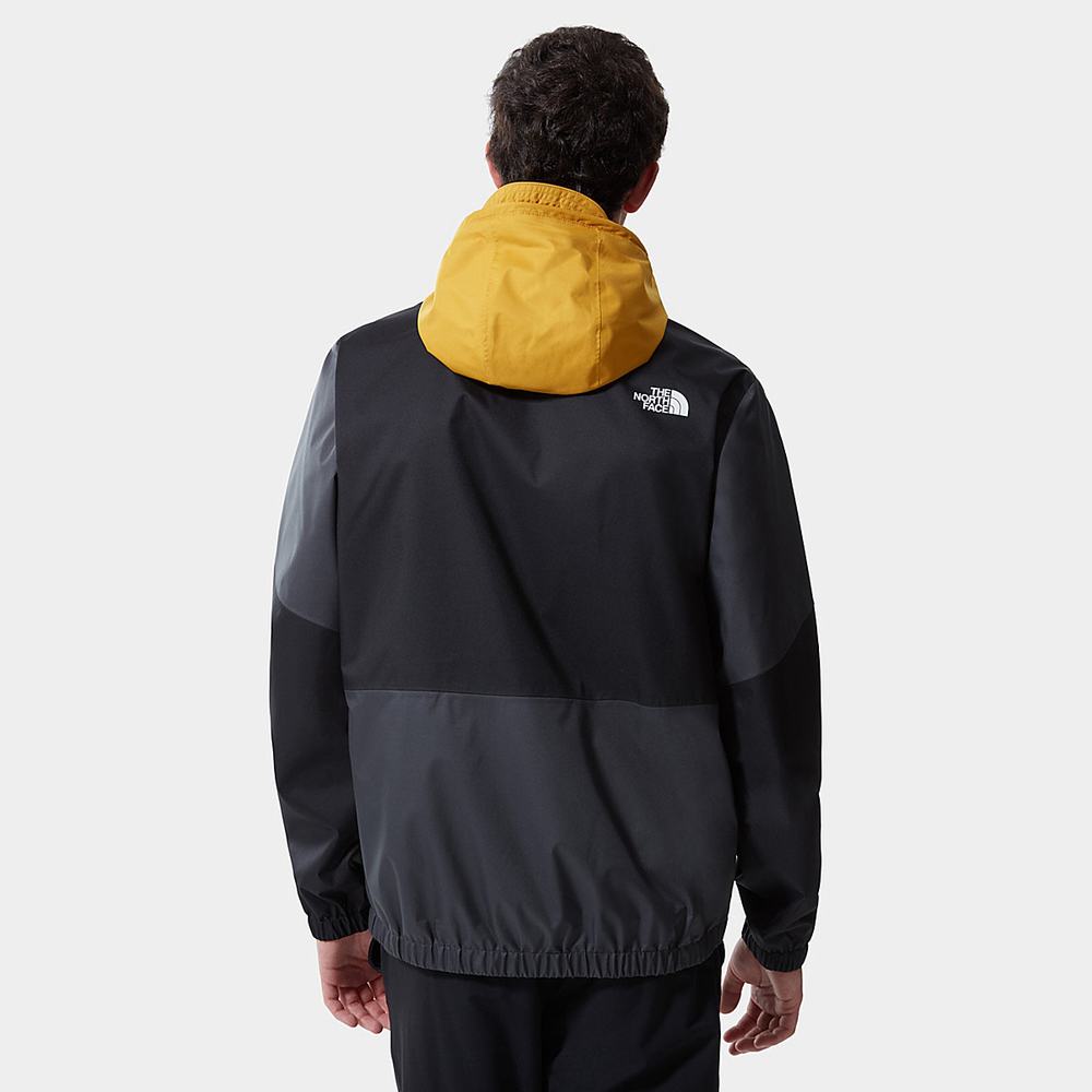Nepremokavé Bundy The North Face Farside Panske Žlté | DZR-025398