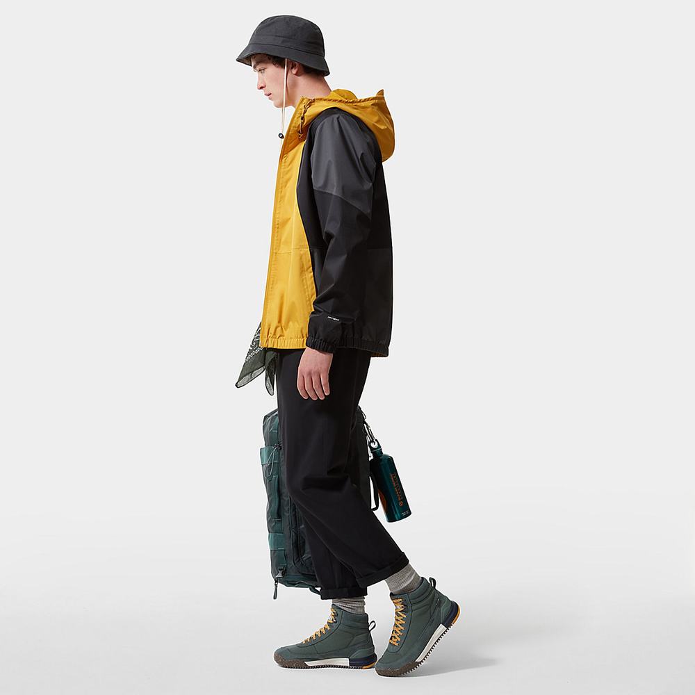 Nepremokavé Bundy The North Face Farside Panske Žlté | DZR-025398