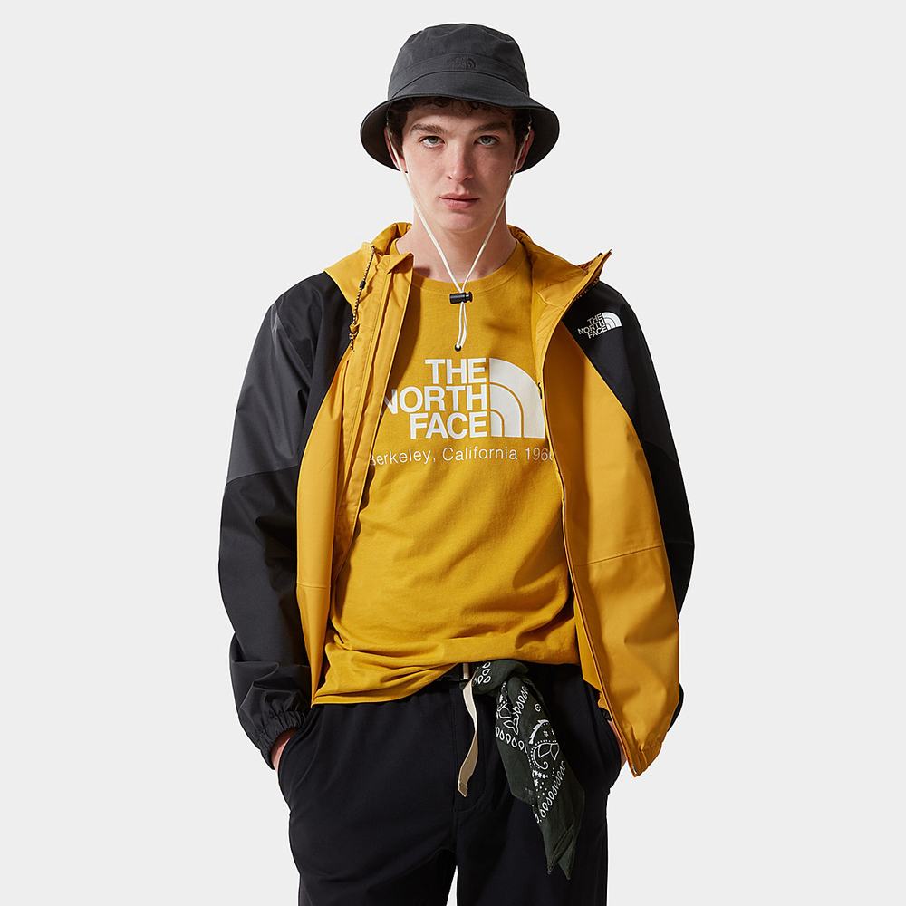 Nepremokavé Bundy The North Face Farside Panske Žlté | DZR-025398