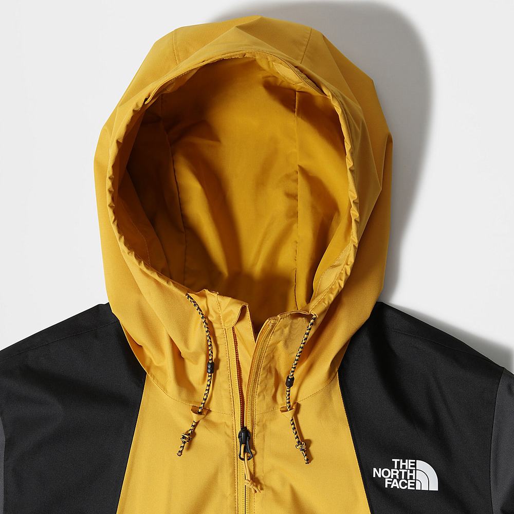 Nepremokavé Bundy The North Face Farside Panske Žlté | DZR-025398