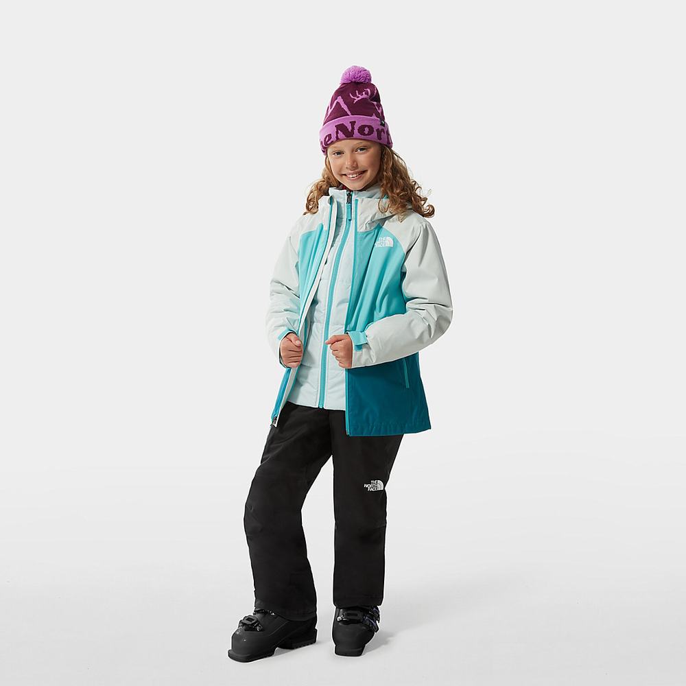 Nepremokavé Bundy The North Face Freedom Triclimate Dievcenske Modre | AIH-679315