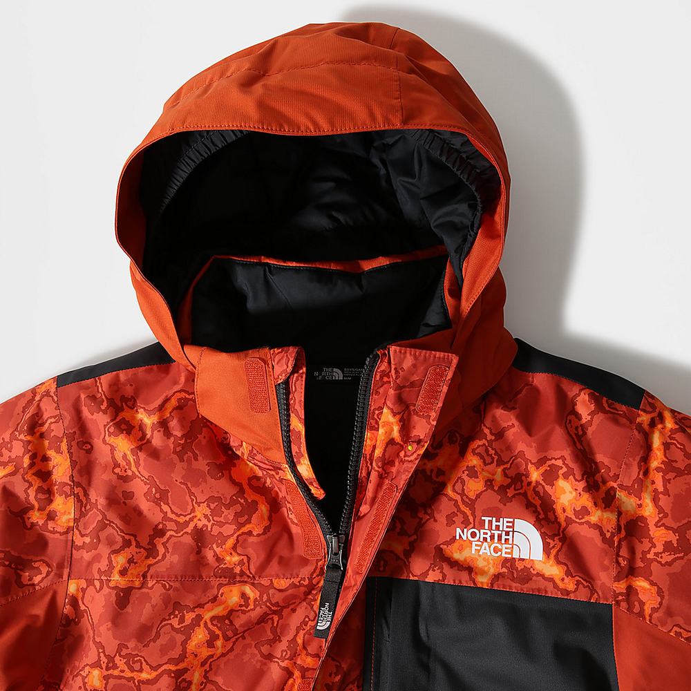 Nepremokavé Bundy The North Face Freedom Extreme Insulated Chlapcenske Červené Oranžové Maskacove | GWF-390658