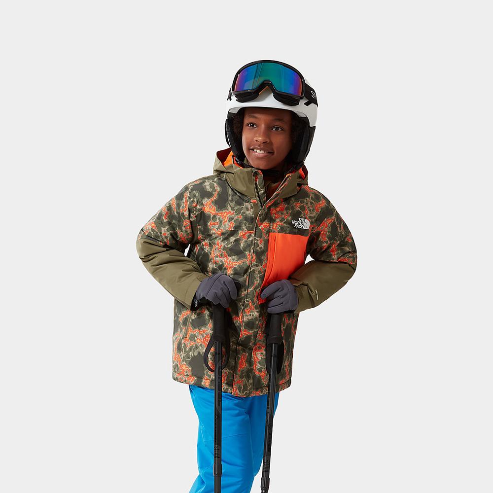 Nepremokavé Bundy The North Face Freedom Extreme Insulated Chlapcenske Zelene Maskacove | JYP-750638