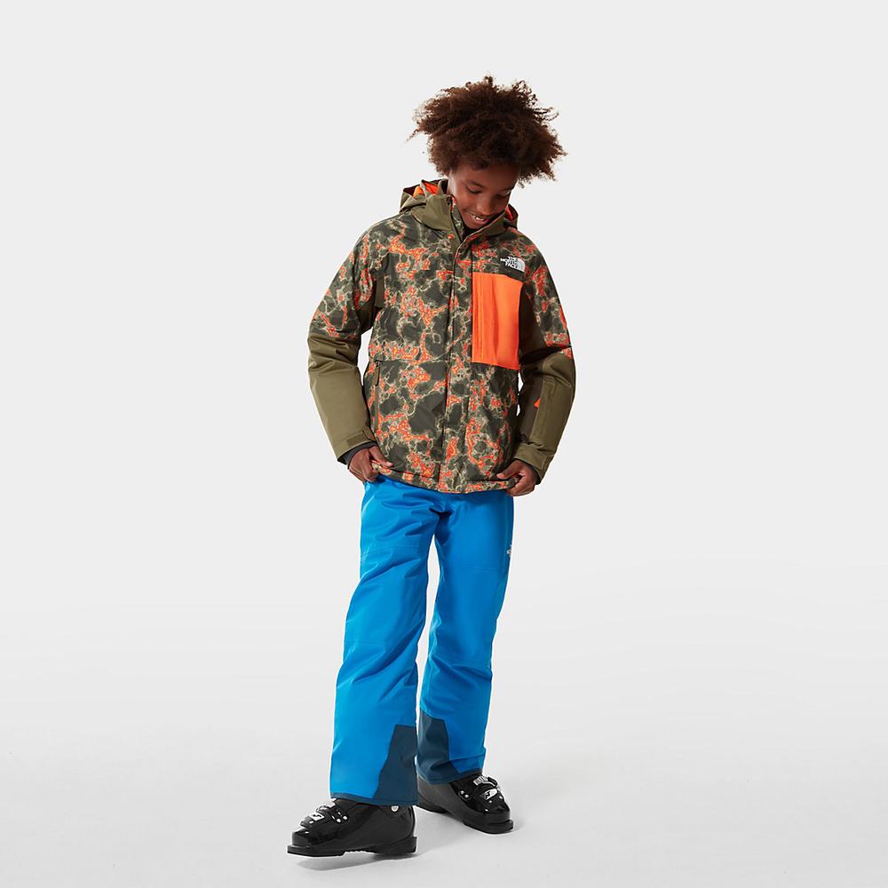 Nepremokavé Bundy The North Face Freedom Extreme Insulated Chlapcenske Zelene Maskacove | JYP-750638