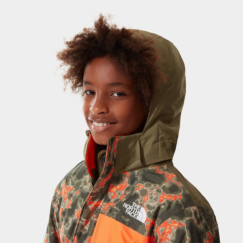 Nepremokavé Bundy The North Face Freedom Extreme Insulated Chlapcenske Zelene Maskacove | JYP-750638