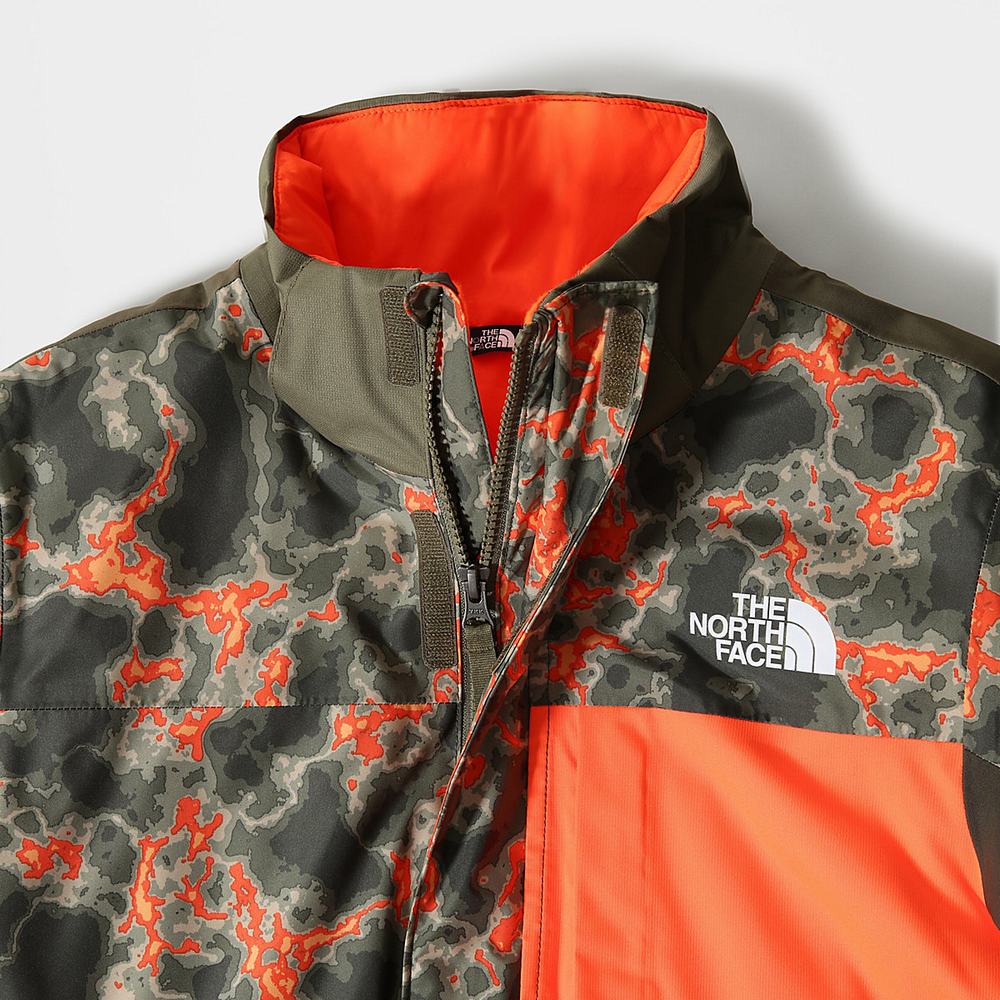 Nepremokavé Bundy The North Face Freedom Extreme Insulated Chlapcenske Zelene Maskacove | JYP-750638
