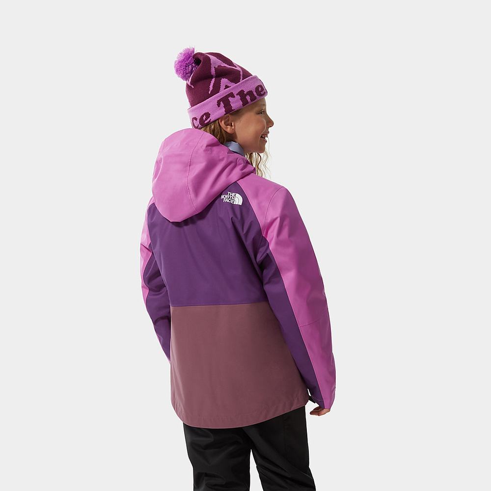 Nepremokavé Bundy The North Face Freedom Triclimate Dievcenske Nachový | KJM-035649