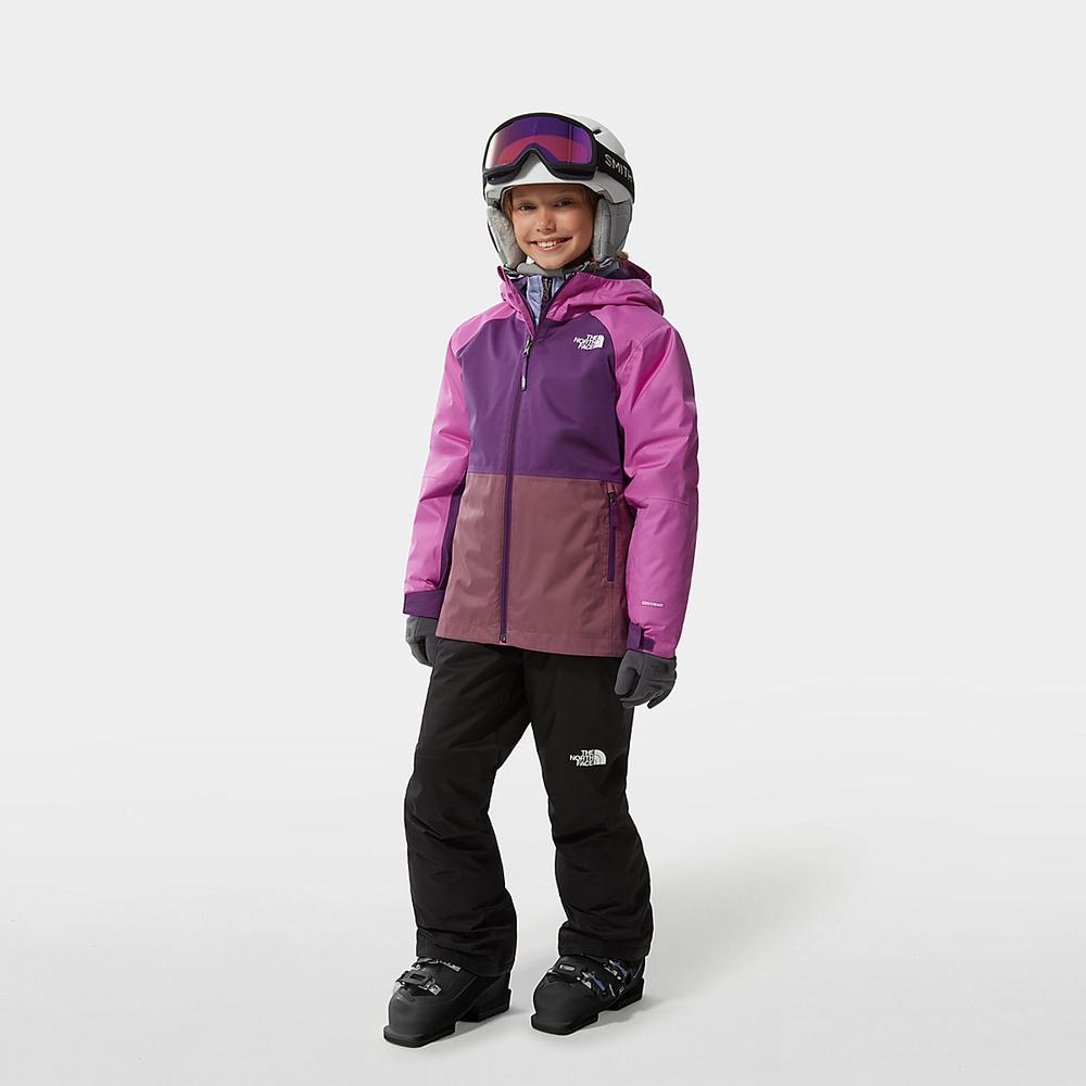 Nepremokavé Bundy The North Face Freedom Triclimate Dievcenske Nachový | KJM-035649