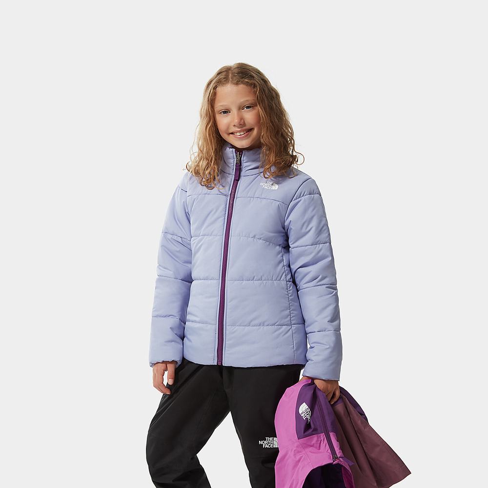 Nepremokavé Bundy The North Face Freedom Triclimate Dievcenske Nachový | KJM-035649