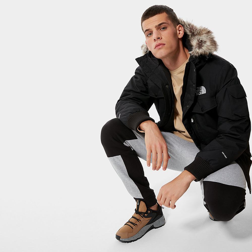 Nepremokavé Bundy The North Face Gotham Panske Čierne | WRO-492653