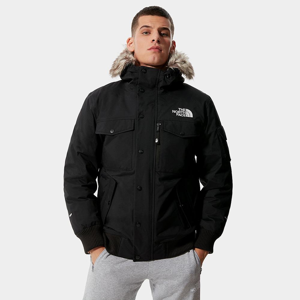 Nepremokavé Bundy The North Face Gotham Panske Čierne | WRO-492653
