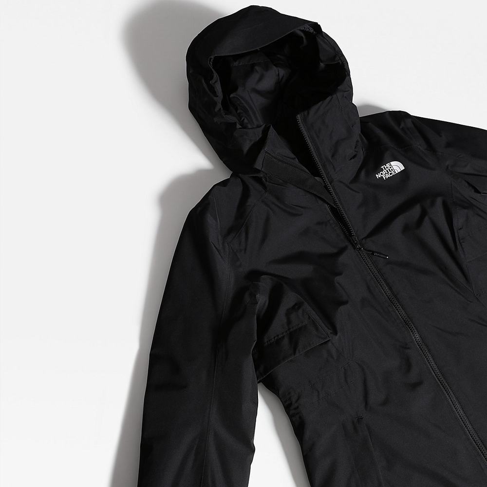 Nepremokavé Bundy The North Face Hikesteller Insulated Damske Čierne | ISK-836024