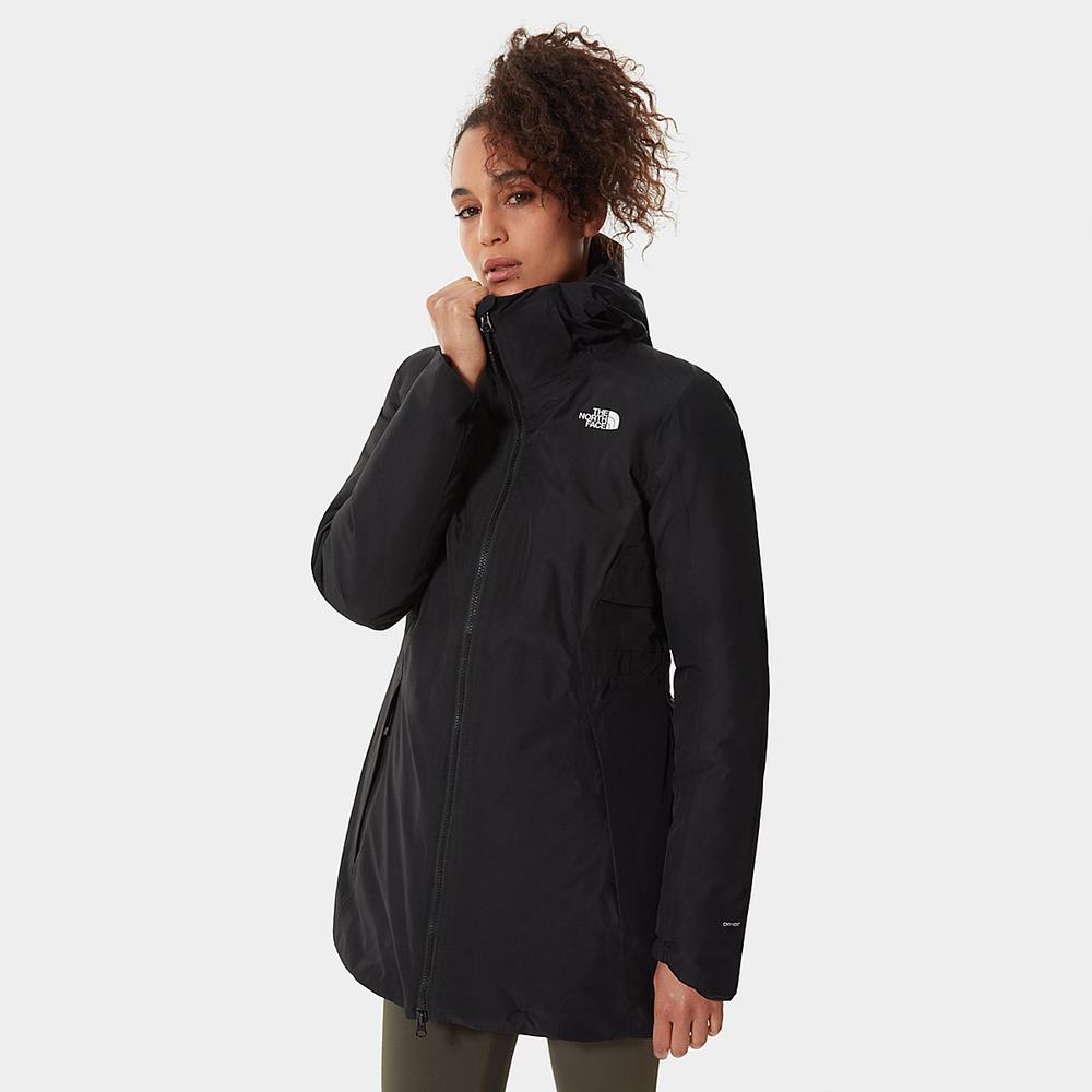 Nepremokavé Bundy The North Face Hikesteller Insulated Damske Čierne | ISK-836024