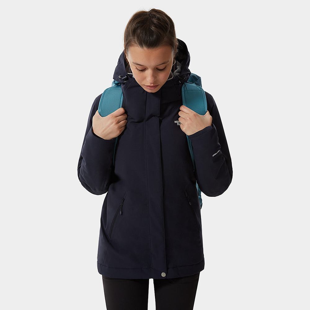Nepremokavé Bundy The North Face Inlux Insulated Damske Námornícka Modrá | KRY-526093