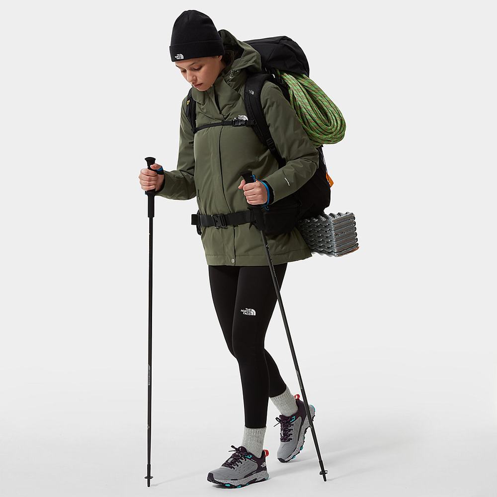 Nepremokavé Bundy The North Face Inlux Insulated Damske Olivovo Zelená Zelene | ZKU-780645