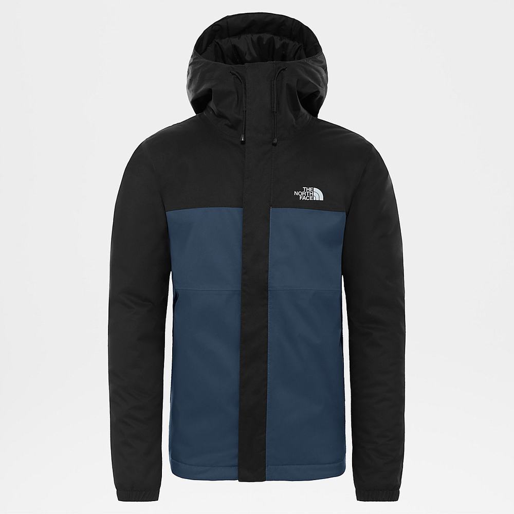 Nepremokavé Bundy The North Face Insulated Shell Panske Modre Tyrkysové | ZRC-510943