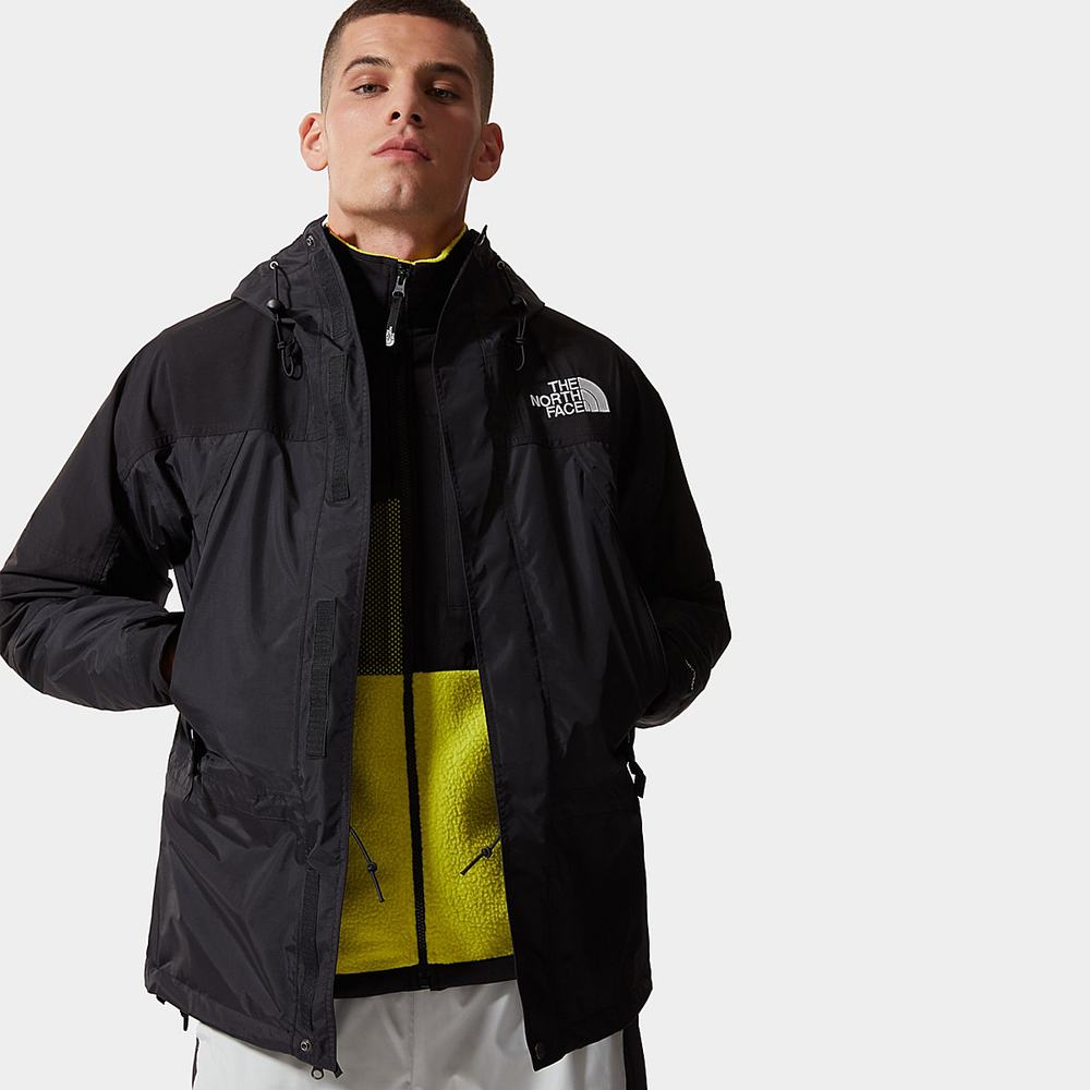 Nepremokavé Bundy The North Face K2RM DRYVENT Panske Čierne | MIC-430791
