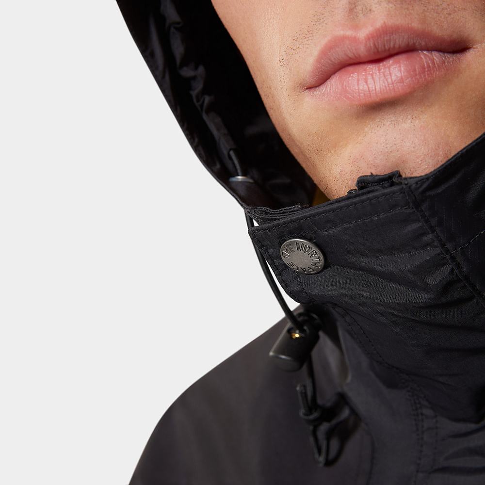 Nepremokavé Bundy The North Face K2RM DRYVENT Panske Čierne | MIC-430791