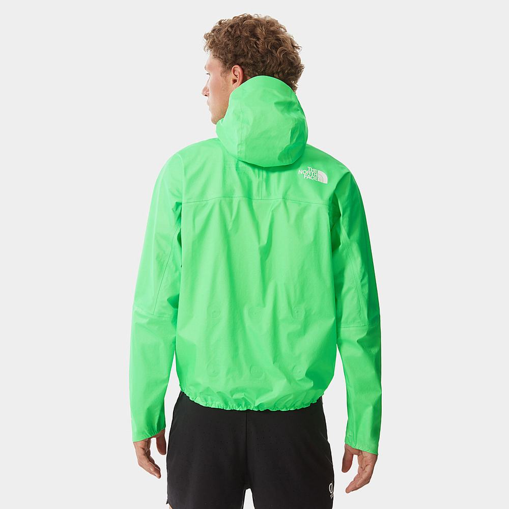Nepremokavé Bundy The North Face LIGHTRISER FUTURELIGHT™ Panske Zelene | GLO-582693