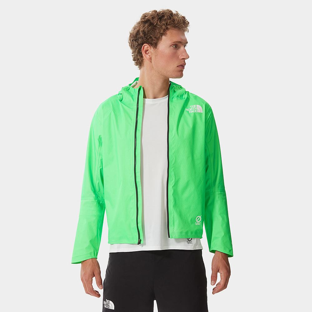 Nepremokavé Bundy The North Face LIGHTRISER FUTURELIGHT™ Panske Zelene | GLO-582693