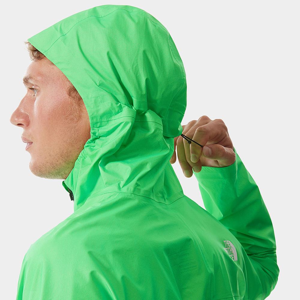 Nepremokavé Bundy The North Face LIGHTRISER FUTURELIGHT™ Panske Zelene | GLO-582693