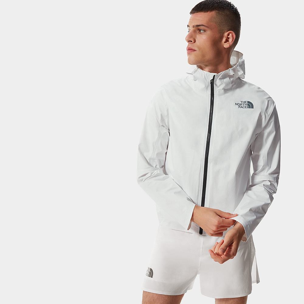 Nepremokavé Bundy The North Face LIGHTRISER FUTURELIGHT™ Panske Biele | LMC-084512