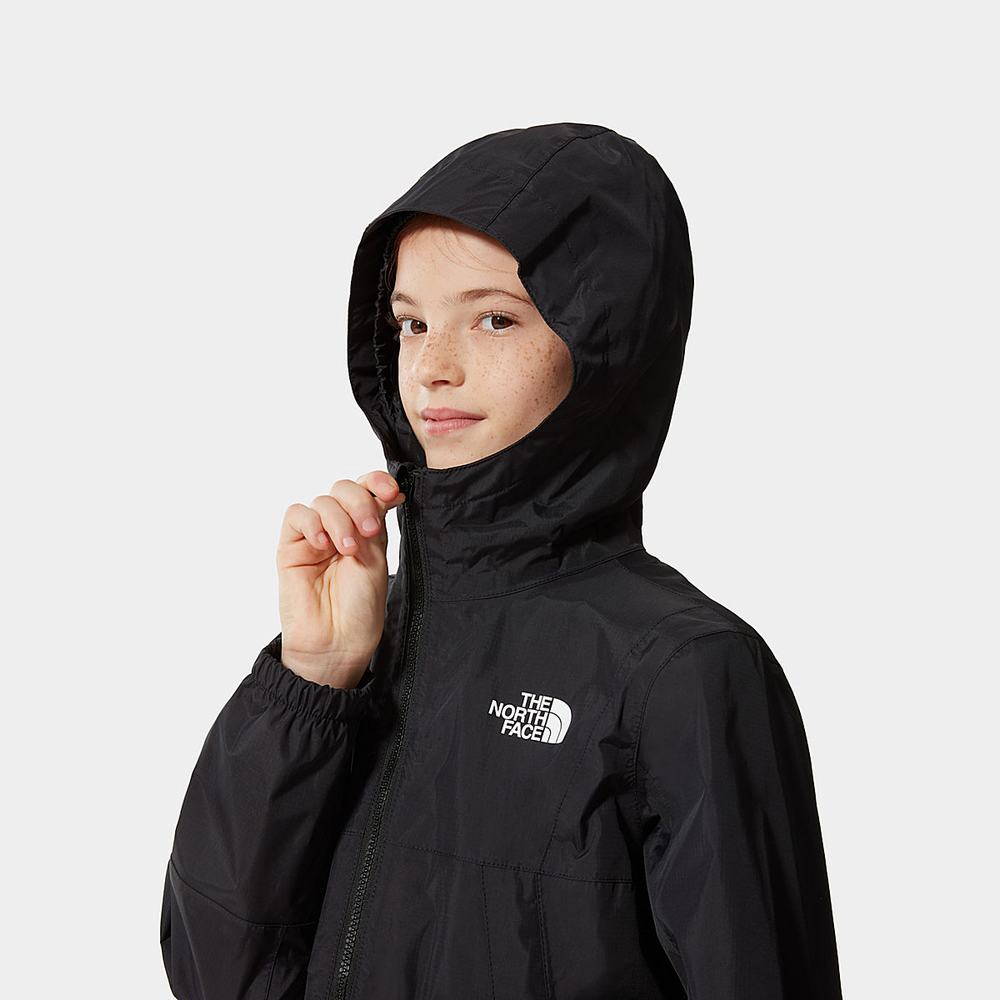 Nepremokavé Bundy The North Face LOBUCHE DRYVENT Chlapcenske Čierne | ZBU-416870