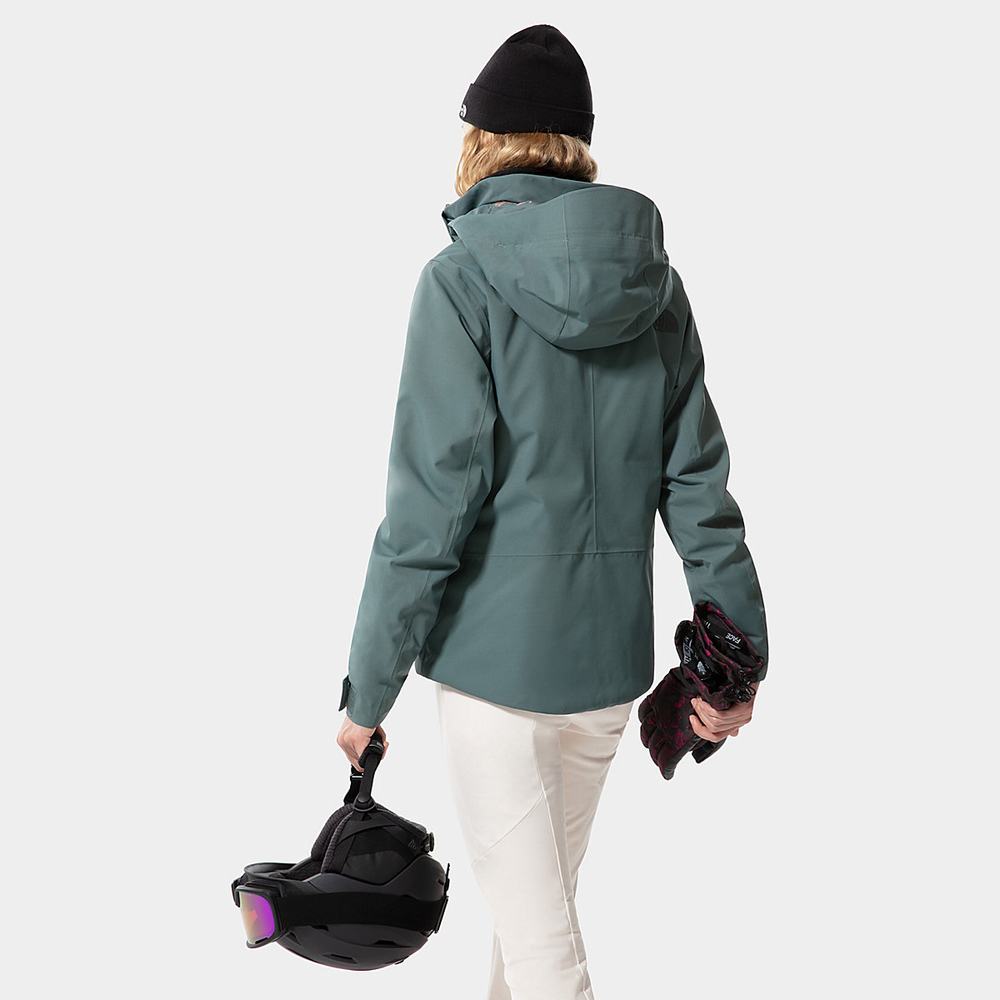 Nepremokavé Bundy The North Face Lenado Damske Zelene | SDG-687421