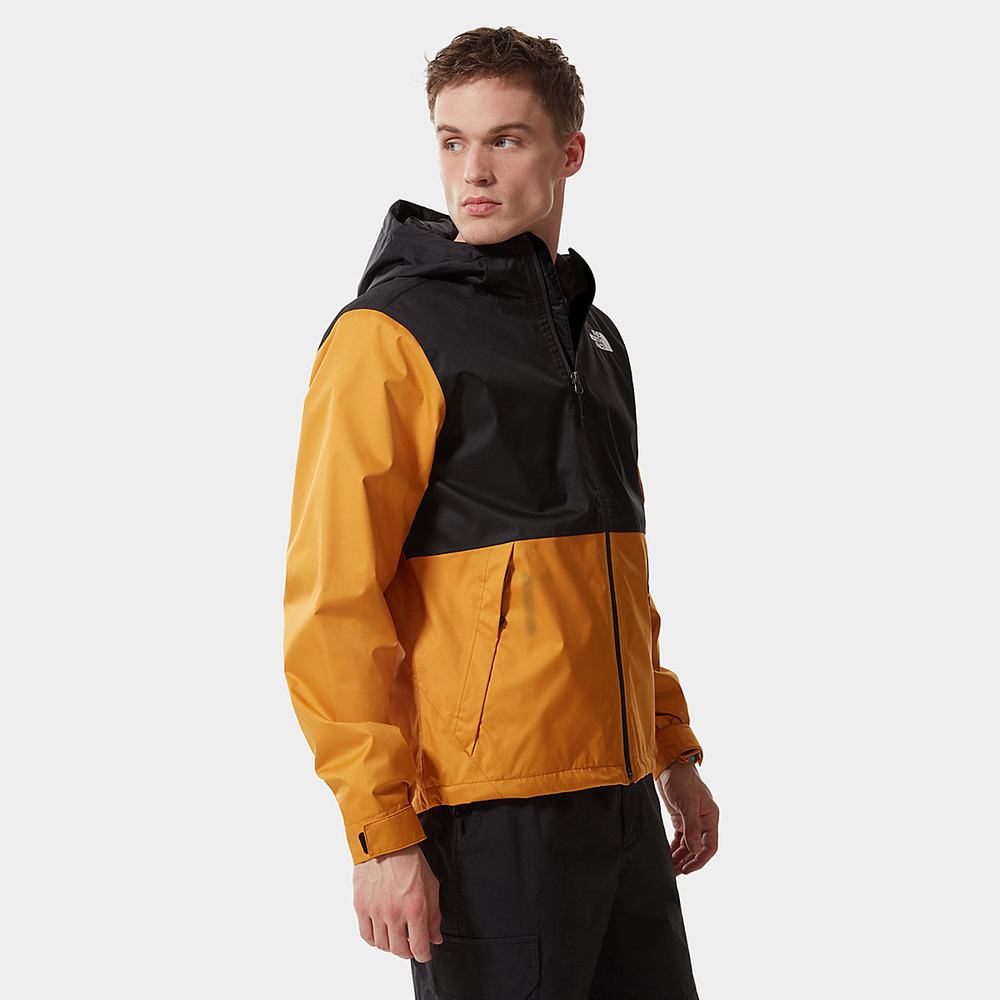Nepremokavé Bundy The North Face MILLERTON Panske Čierne Žlté | SEV-061248