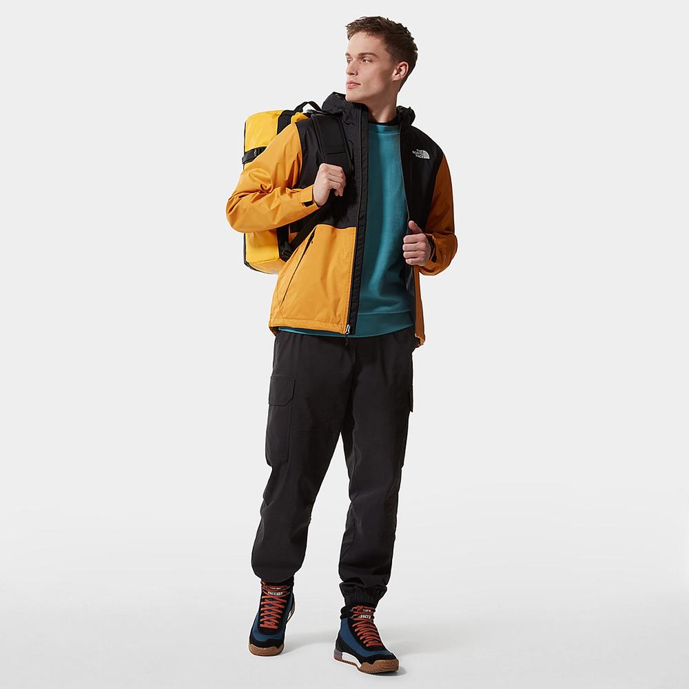 Nepremokavé Bundy The North Face MILLERTON Panske Čierne Žlté | SEV-061248