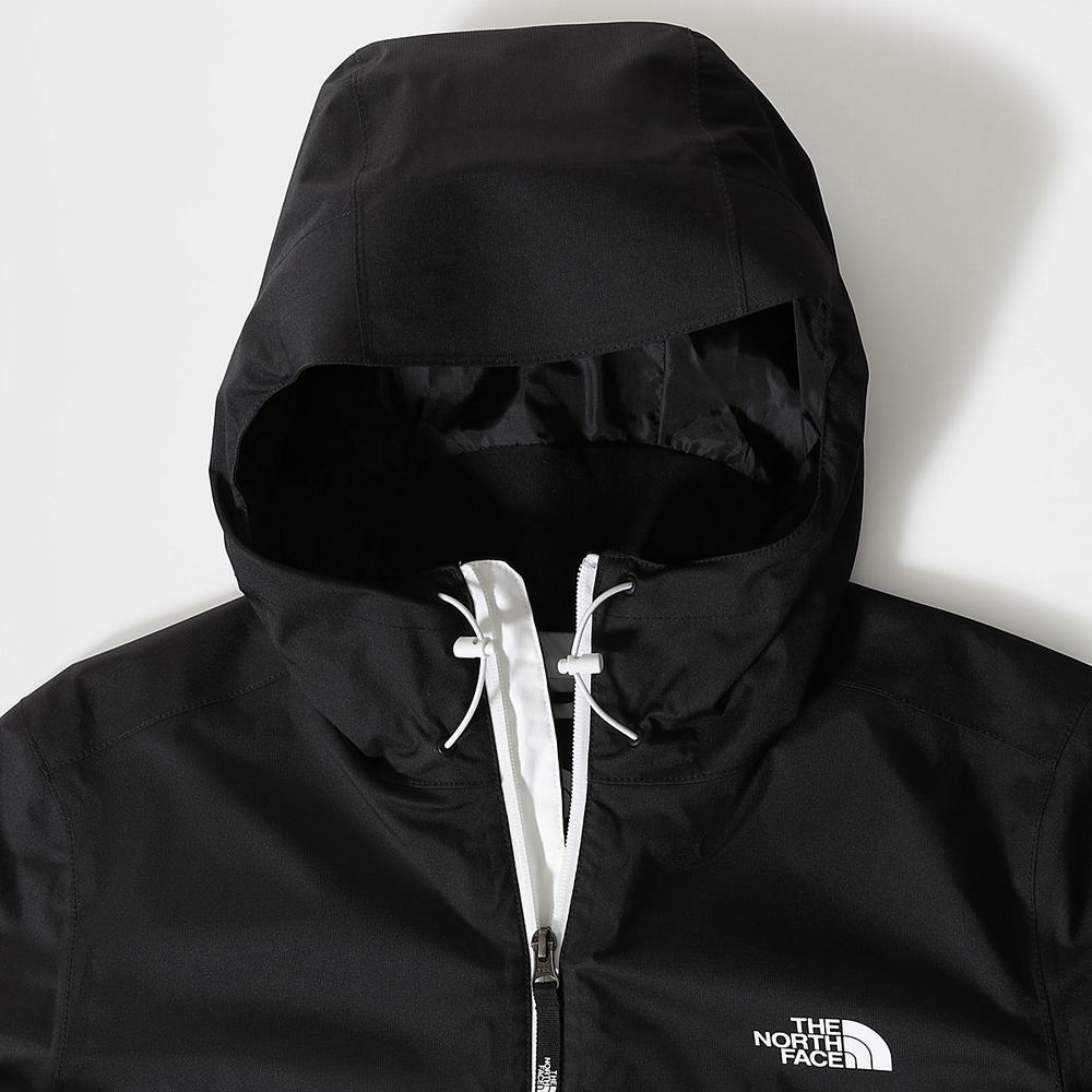 Nepremokavé Bundy The North Face MOUNTAIN Q Panske Biele | BHI-210589