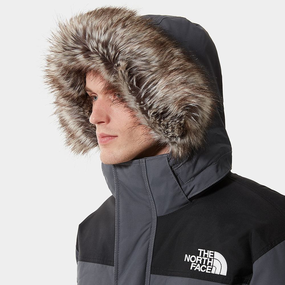 Nepremokavé Bundy The North Face McMurdo 2 Panske Siva | SWE-937814