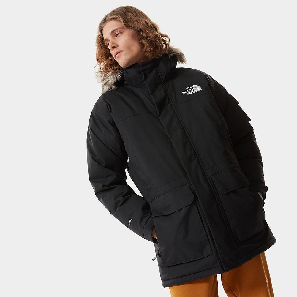 Nepremokavé Bundy The North Face Mcmurdo Panske Čierne | AUX-135248