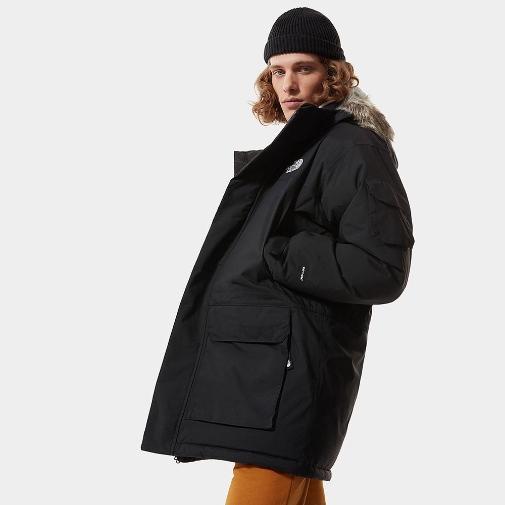 Nepremokavé Bundy The North Face Mcmurdo Panske Čierne | AUX-135248