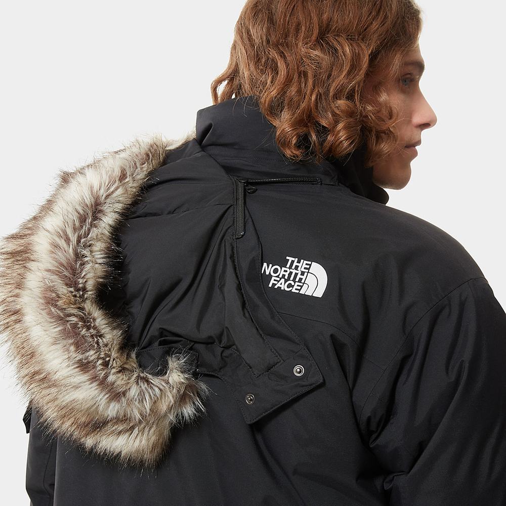 Nepremokavé Bundy The North Face Mcmurdo Panske Čierne | AUX-135248