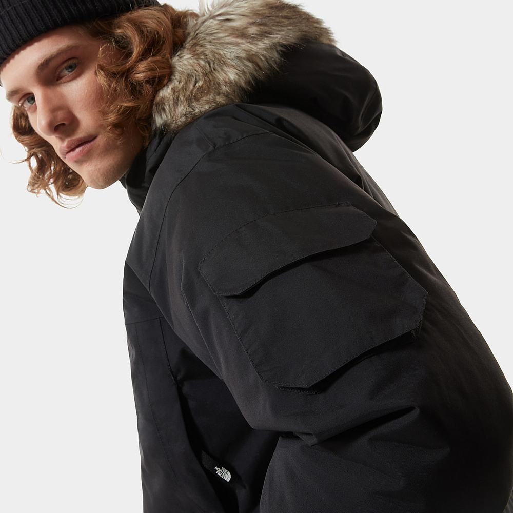 Nepremokavé Bundy The North Face Mcmurdo Panske Čierne | AUX-135248