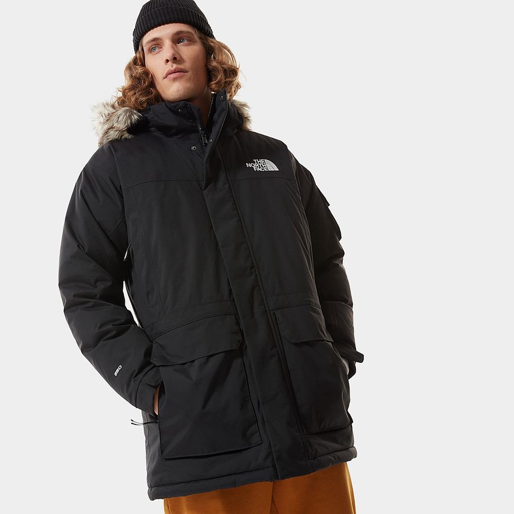 Nepremokavé Bundy The North Face Mcmurdo Panske Čierne | AUX-135248