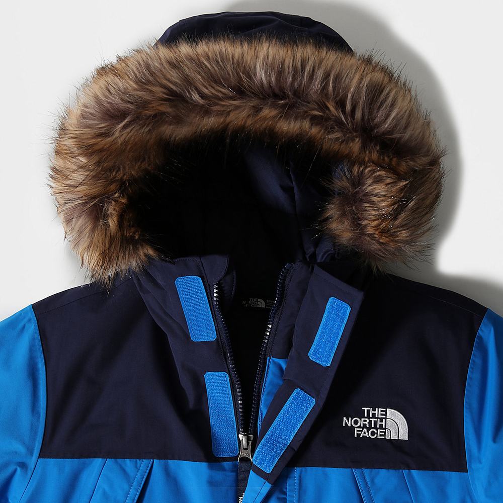 Nepremokavé Bundy The North Face Mcmurdo Chlapcenske Modre | KIZ-921465