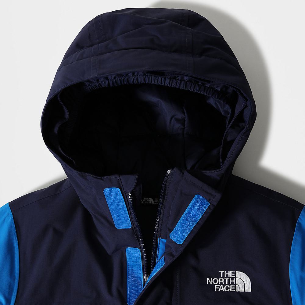 Nepremokavé Bundy The North Face Mcmurdo Chlapcenske Modre | KIZ-921465